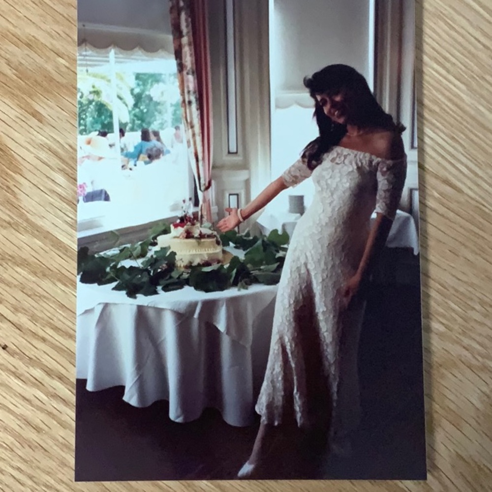 Beautiful Betsy Johnson Dress- worn after my wedding for reception